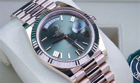 rolex day date 40 stainless steel|rolex day date 41.